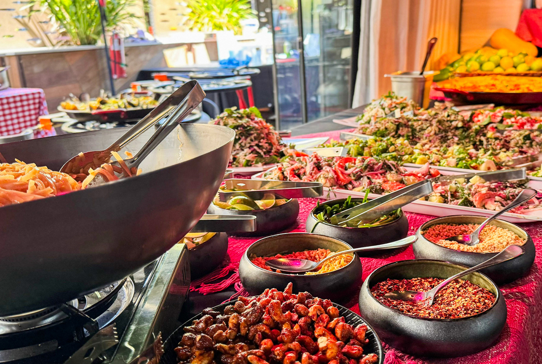 Christmas Food Station